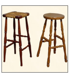 WINDSOR AND BOSTON STOOL 