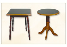 CENTRAL BAR TABLE SQUARE AND ROUND